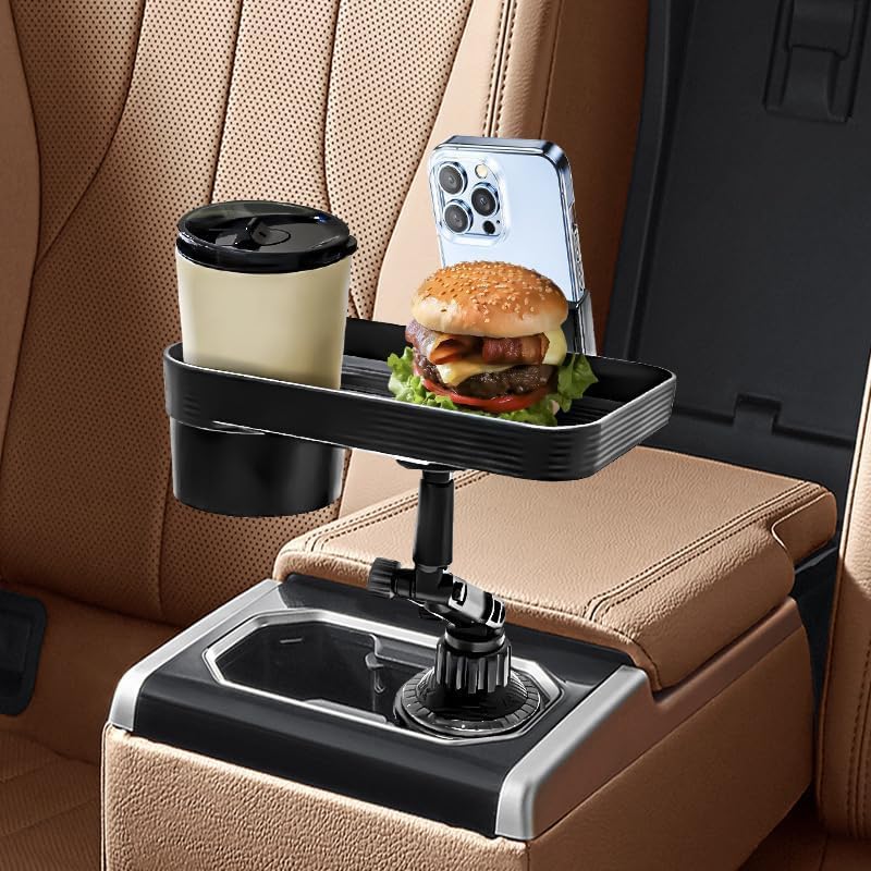 Bandeja para portavasos de carro multiusos 3 en 1 miniatura 3
