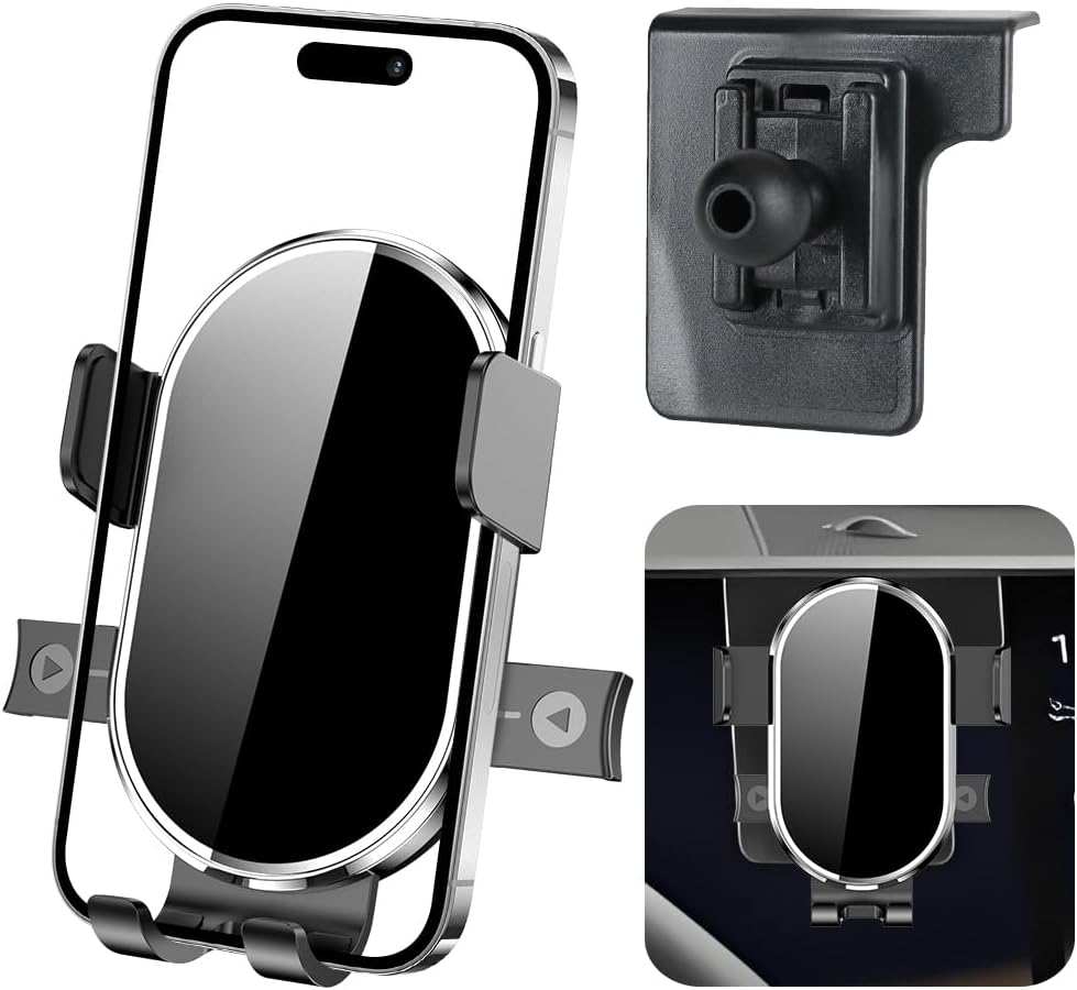Car Phone Holder for Nissan Armada 2025，Infiniti QX80 2025 Auto Accessories Navigation Screen Bracket Interior Cell Mobile Phone Mount Holders case Accessory