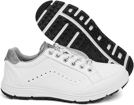 Men Golf Shoes Professional Waterproof Leather Golf Sport Sneakers Male Walking Footwears - Golf Trainers Shoes for Men