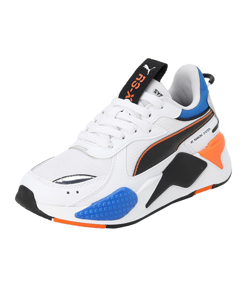 Puma Unisex-Kid RS-X EOS Junior White-Rickie Orange Sneaker - 5UK (39073401) (B0BQBZZJZK) Amazon Price History, Amazon Price Tracker