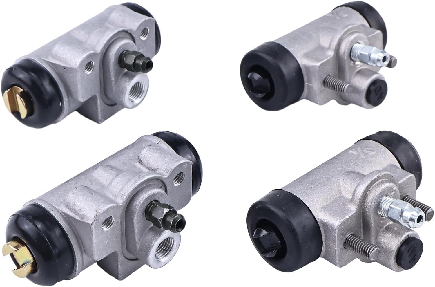 JZGRDN 2 Set of Left & Right Brake Wheel Cylinders 43092-1053 43092-1054 Compatible with Kawasaki UTV Mule KAF450 KAF540 KAF620 Mule Diesel KAF950