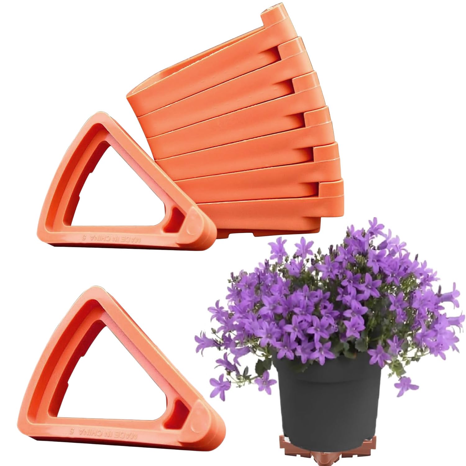 Set Di 24 Piedini Invisibili Per Vasi Di Fiori E Piante In Gomma Solida Con Superficie Antiscivolo Migliorata 98983688