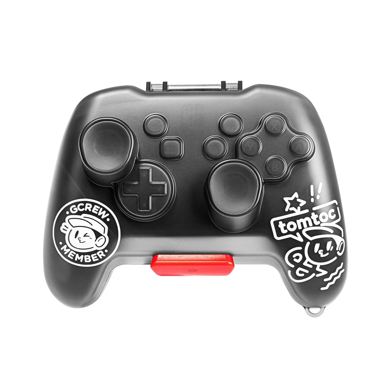 tomtoc Switch Pro Controller Case, Switch Remote Hard Shell Joystick Protector for Nintendo Switch OLED Pro Controller, Shock-Proof, Anti-Scratch, Water-Resistant Switch Accessory Protective Cover