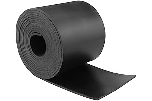 4In x 1/8In x 10Ft Neoprene Rubber Solid Rolls