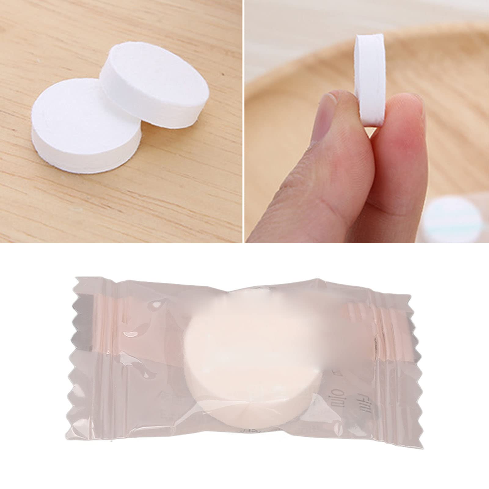 Generic Mascarilla Comprimida de Bricolaje Artesanía Hidratación Eficiente Mascarilla Facial Comprimida de 20 Piezas para Prácticas Ecológicas