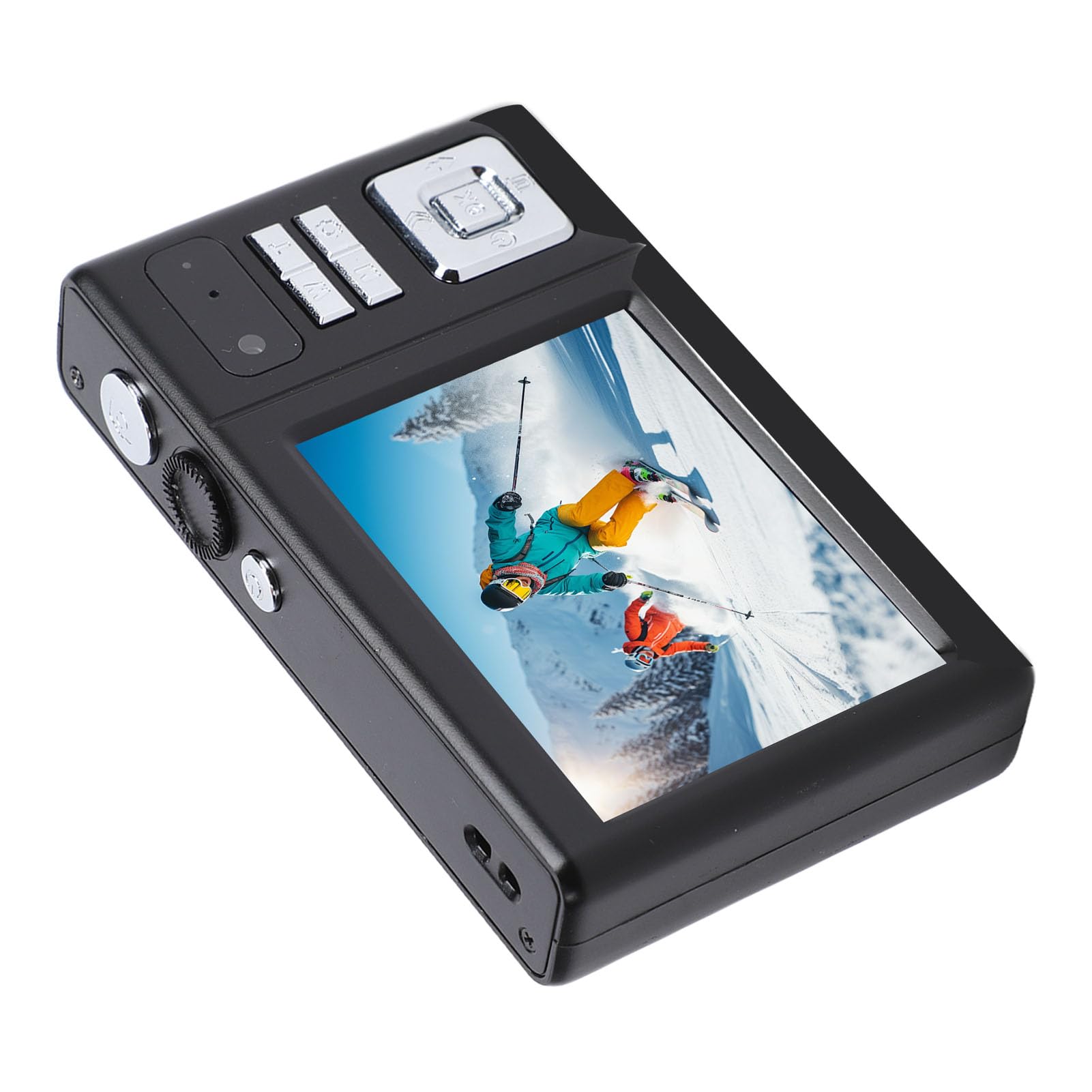 48MP 2.8 Inch Screen 16X Zoom 2K Vlog Camera, Retro CCD Digital Camera with Flash Light and Built in Filters, for Vacations, Trips, Camping-picture-10