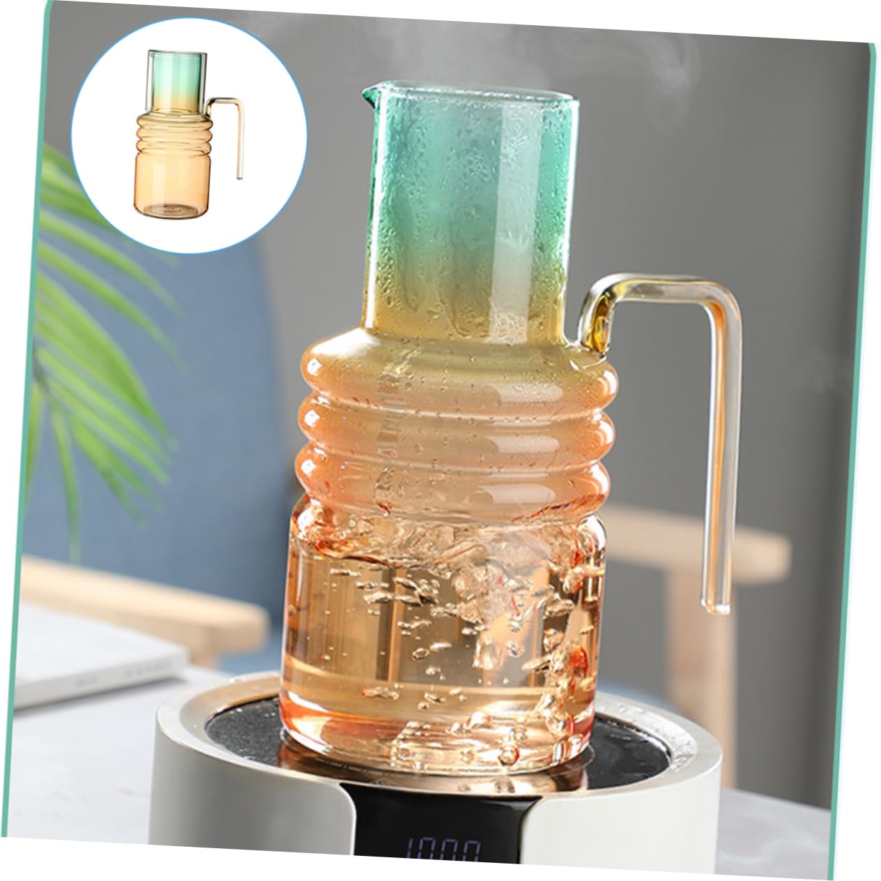 LABRIMP 1juego Jarra De Para Agua Fría De Diseño Degradado y Capacidad Para Bebidas Para Jugos y Restaurantes