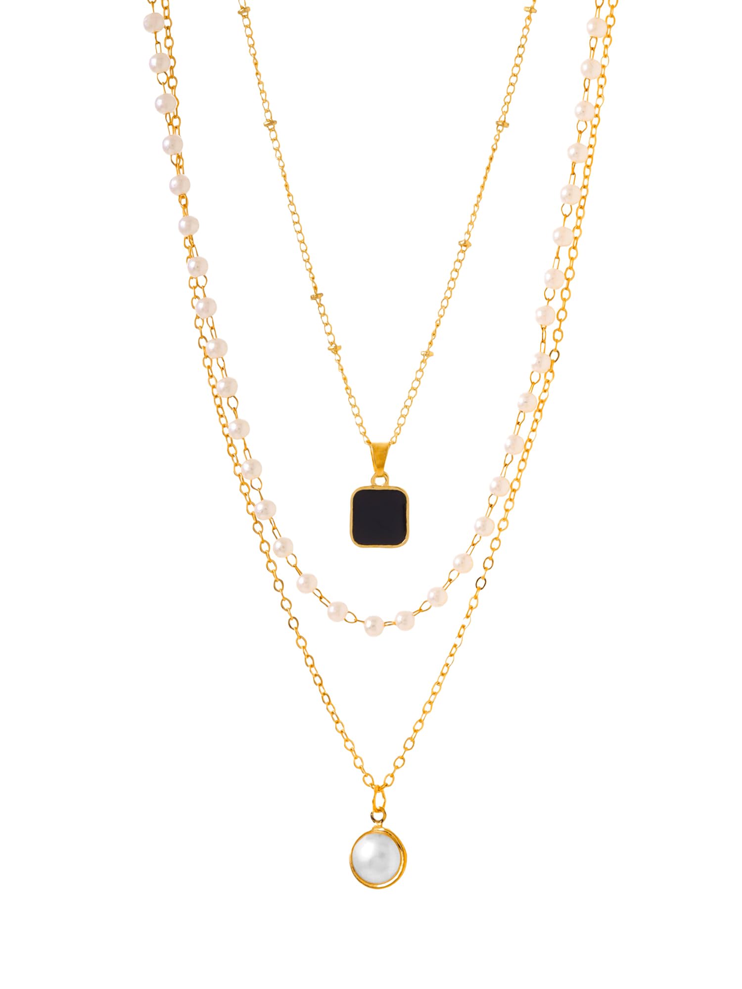 Pendant for Women and Girls Fashion Long Chain with Pendant for Women | Combo of 2Pcs Long Chain Pendent Necklace | Birthday Gift for girls and women Anniversary Gift for Wife