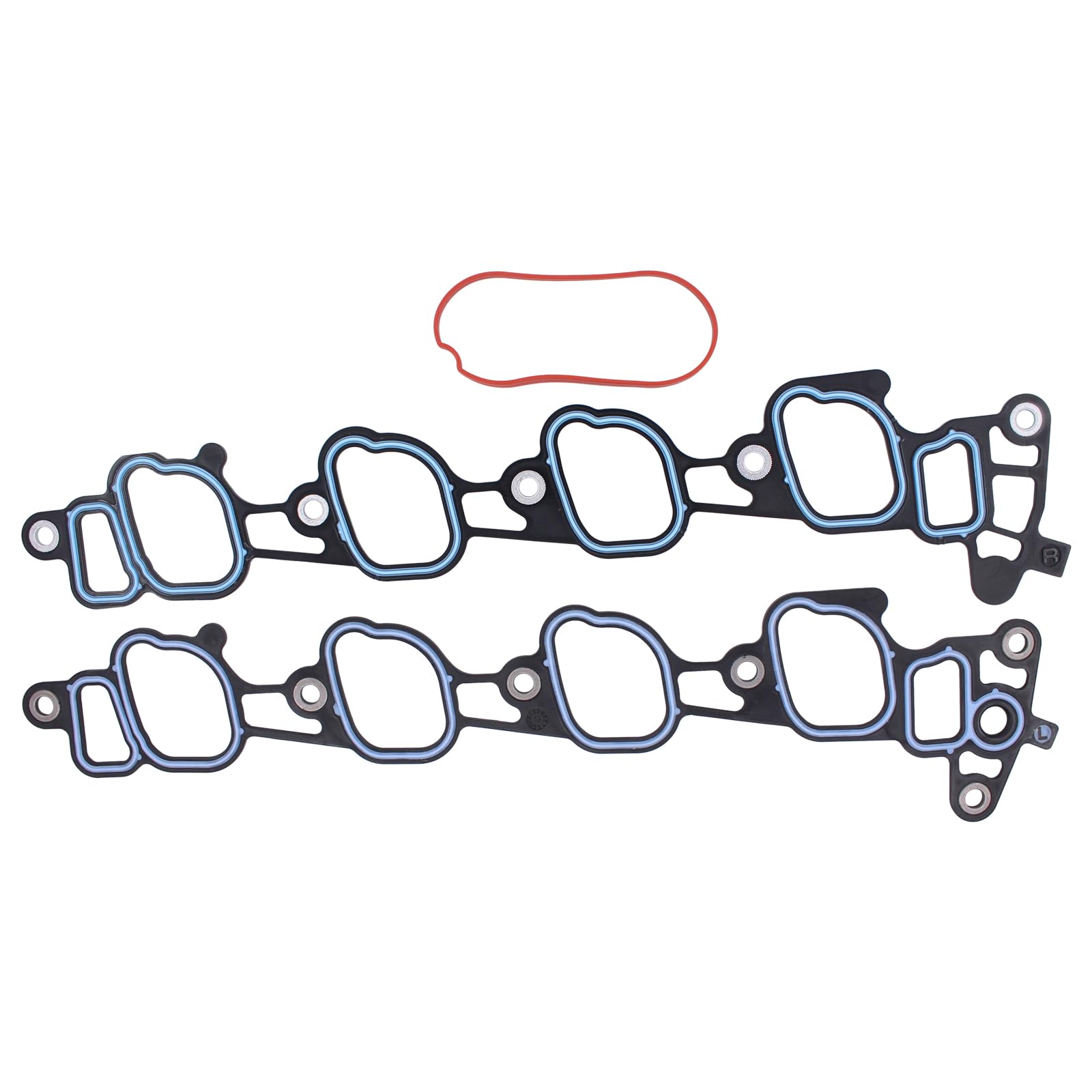 MOTOKU Set of 3 Intake Manifold Gasket for Ford E-150 E-250 E-350 E-450 Excursion Expedition F-150 F-250 F-350 Super Duty