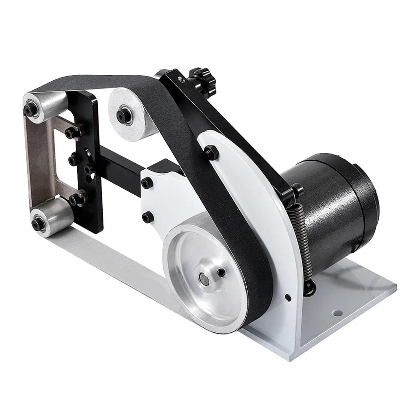 1 Uds. Lijadora de correa rueda totalmente aluminio 50-200mm, polea contacto, activa(120x70x24mm K6x3)