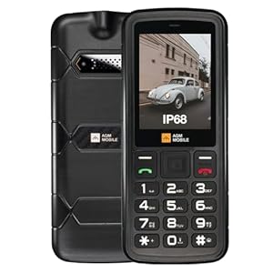 AGM by Bea-fon M9F Floating 4G Rugged Smartphone | Schwimmfähig | IP68/IP69K/MIL-STD-810H | Robustes Outdoor Handy für Wasser, Arbeit und Freizeit