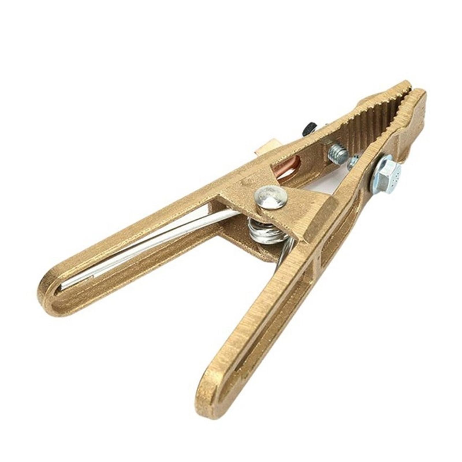 Pinza Soldadura 4PCS Máquina Abrazadera de puesta a tierra Soldadura Latón 260A