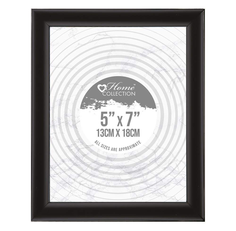 Usl Black 5 X 7 Inch Photo Frame (13X18cm). ***Quantity Discounts*** 7" X 5" Frame Freestanding With Strut Back & Wall Mountable (1)