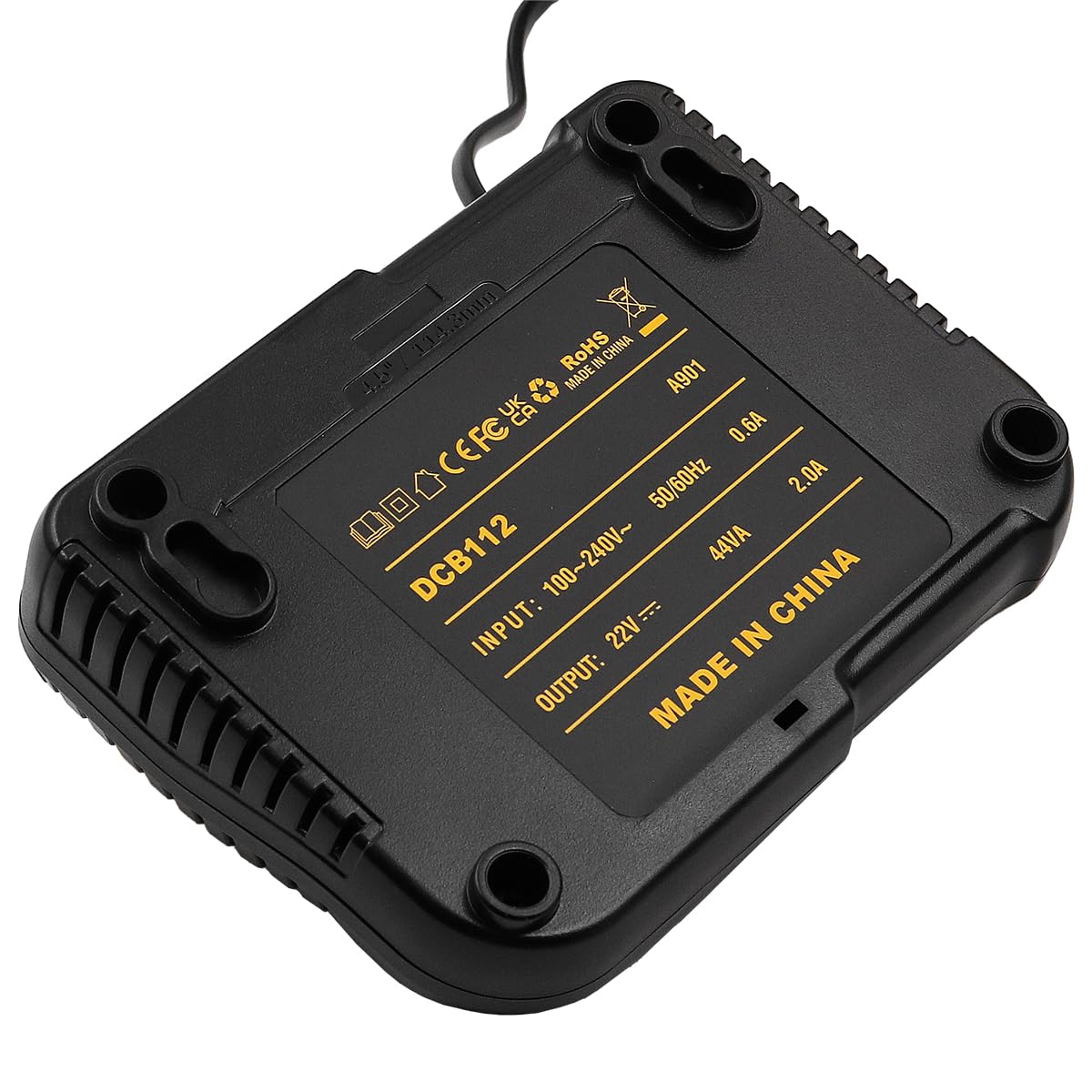 Namvo DCB112 Cargador de batería de repuesto para cargador de batería compatible con batería de litio 10,8-20 V Max XR