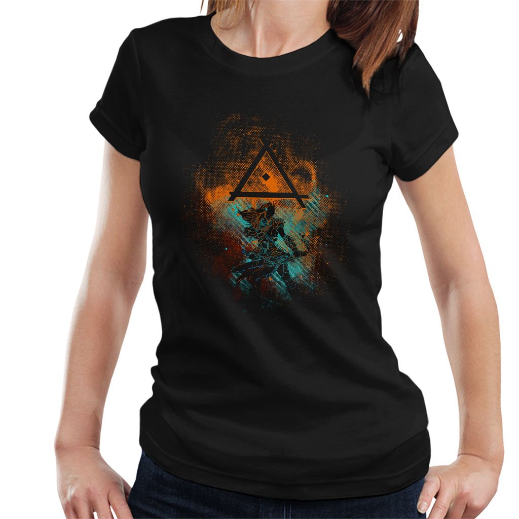 Horizon Zero Dawn Aloy Silhouette Women's T-Shirt Black
