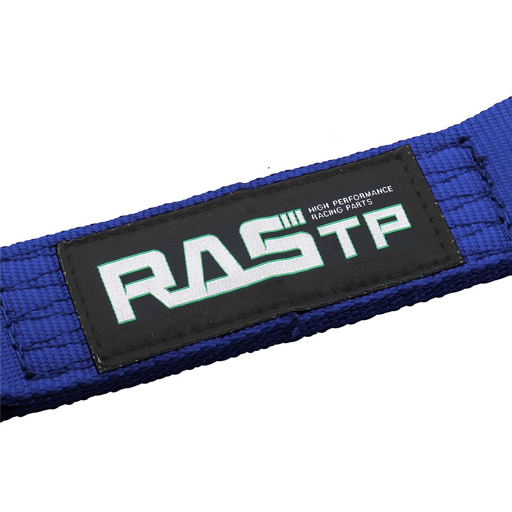 Correa de límite de suspensión de nailon de alta calidad, correa de viaje de suspensión de choque para ATV UTV SXS con resistencia de cincha de 10 libras (azul, 20 pulgadas)