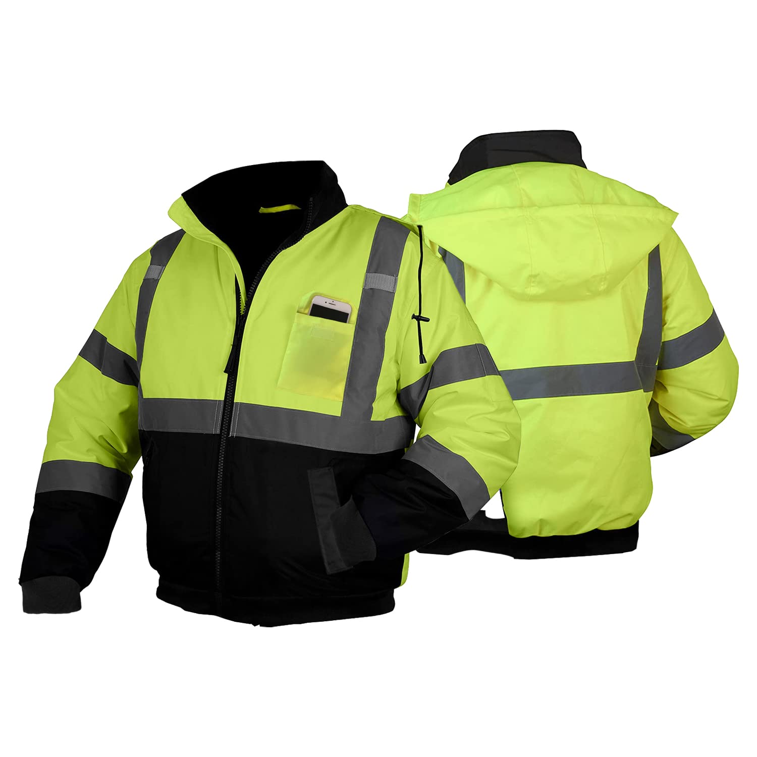 Buy Hi Vis Work Gear High Visibility Safety Jacket Class 3 Inner ...
