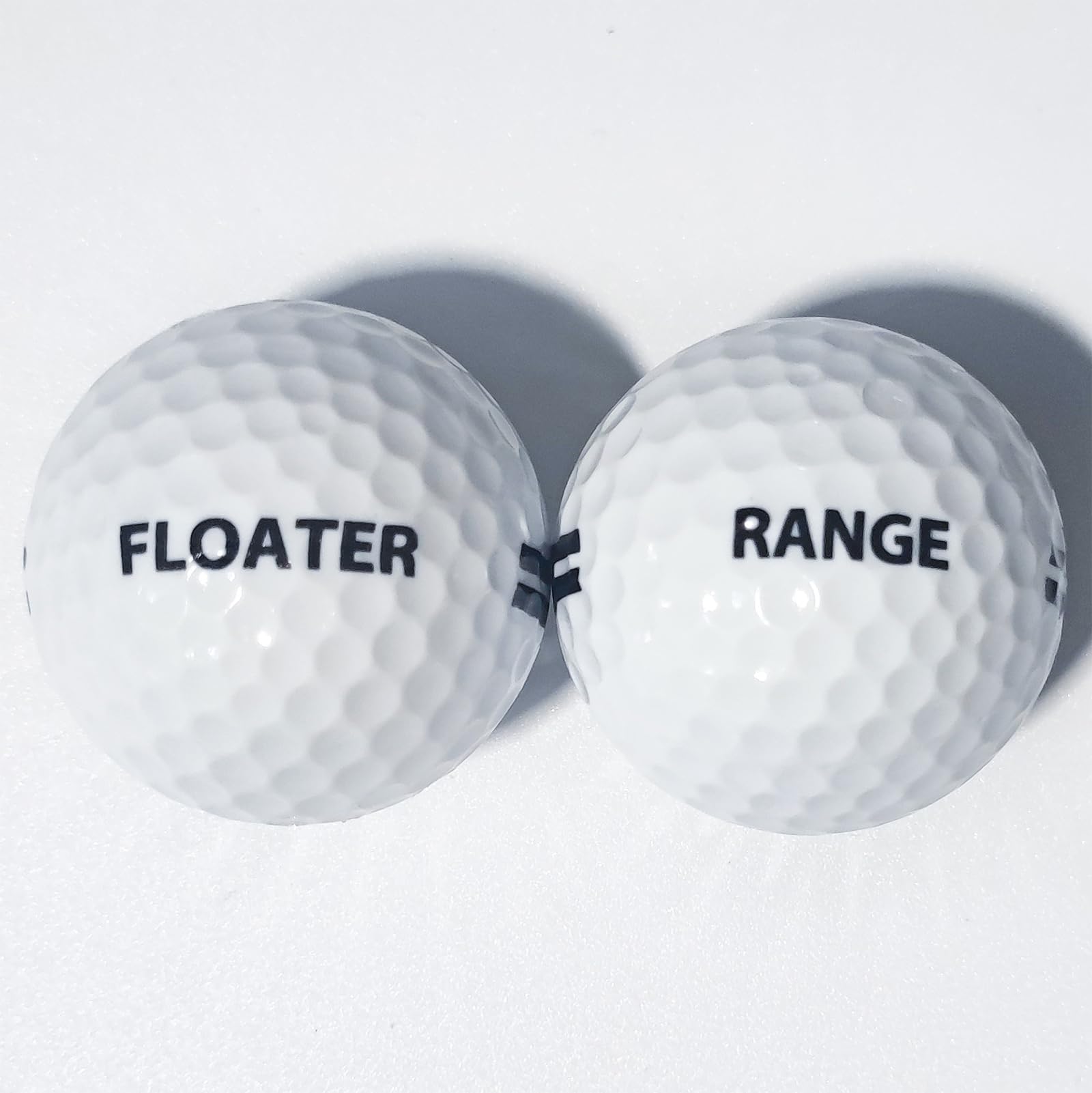 ProFloater Premium Floating Golf Balls - Waterproof Golf Practice Balls for Lakes/Pools/Backyard Driving | Non-Sink Surlyn Material, High Visibility Design (12 Pack)