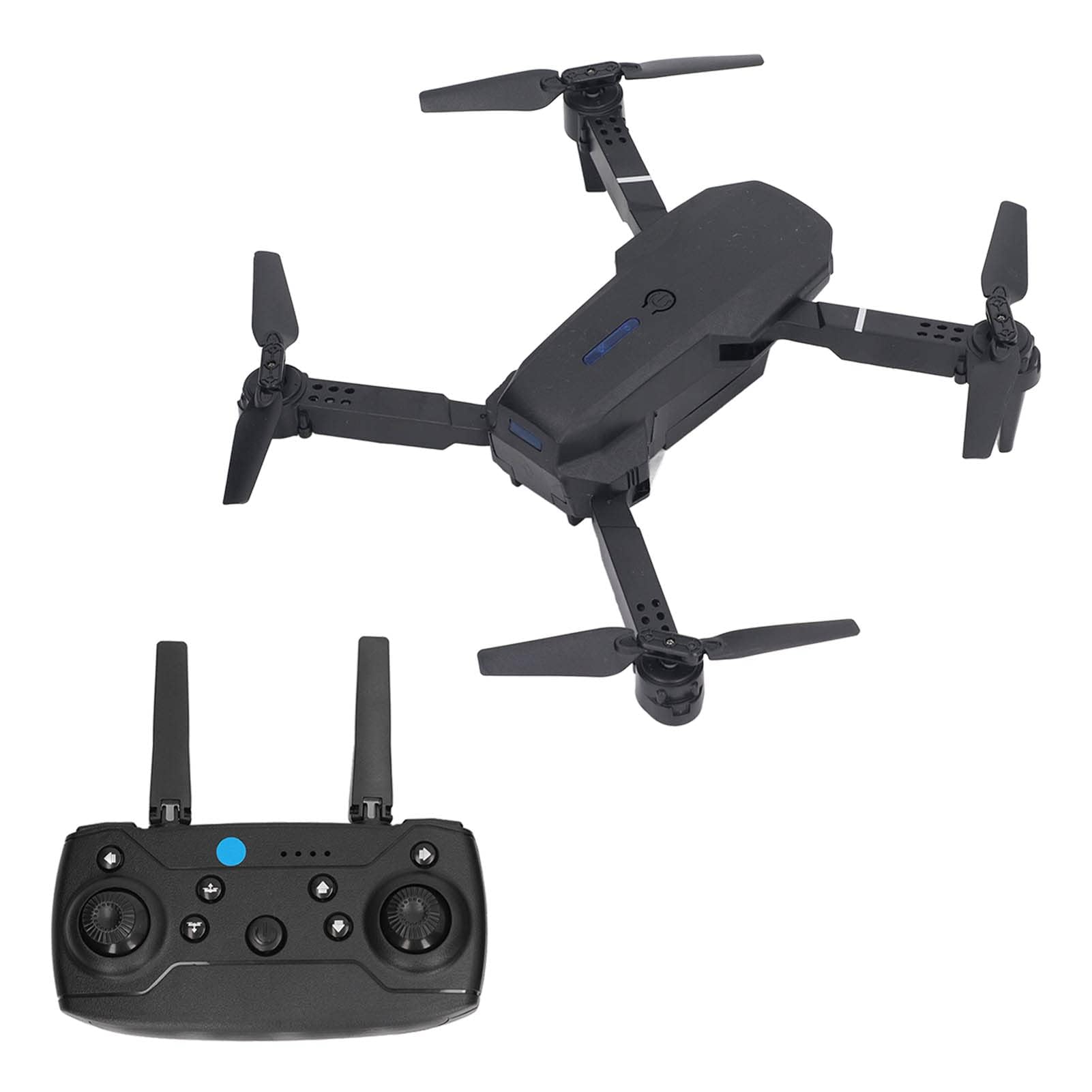 4-osiowy Dron RC z podwójną kamerą 4K HD dla Początkujących Dorosłych, Obracany w 3D Składany Quadcopter FPV RC z Unoszeniem się w Wysokim Położeniu, trajektorią Lotu, Połączeniem