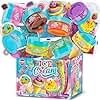 35.16 FL OZ Butter Slime 8 Packs, FunKidz Soft Ice Cream Slime for Girls 6-8 Premade 1040 ML Slime Toys Birthday Gift Party Favors for Kids Age 6-12