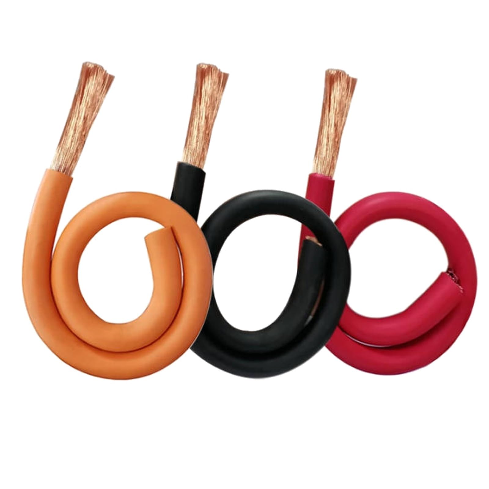 0,75–10,0 Mm² Cable Alta Tensión 1500V Para Energías Renovables — Conductor Cobre OFC, Chaqueta PE Resistente Al Aceite, -40–125°C, 6–18 AWG, 30/50/100 FT(50ft,1.5mm²)