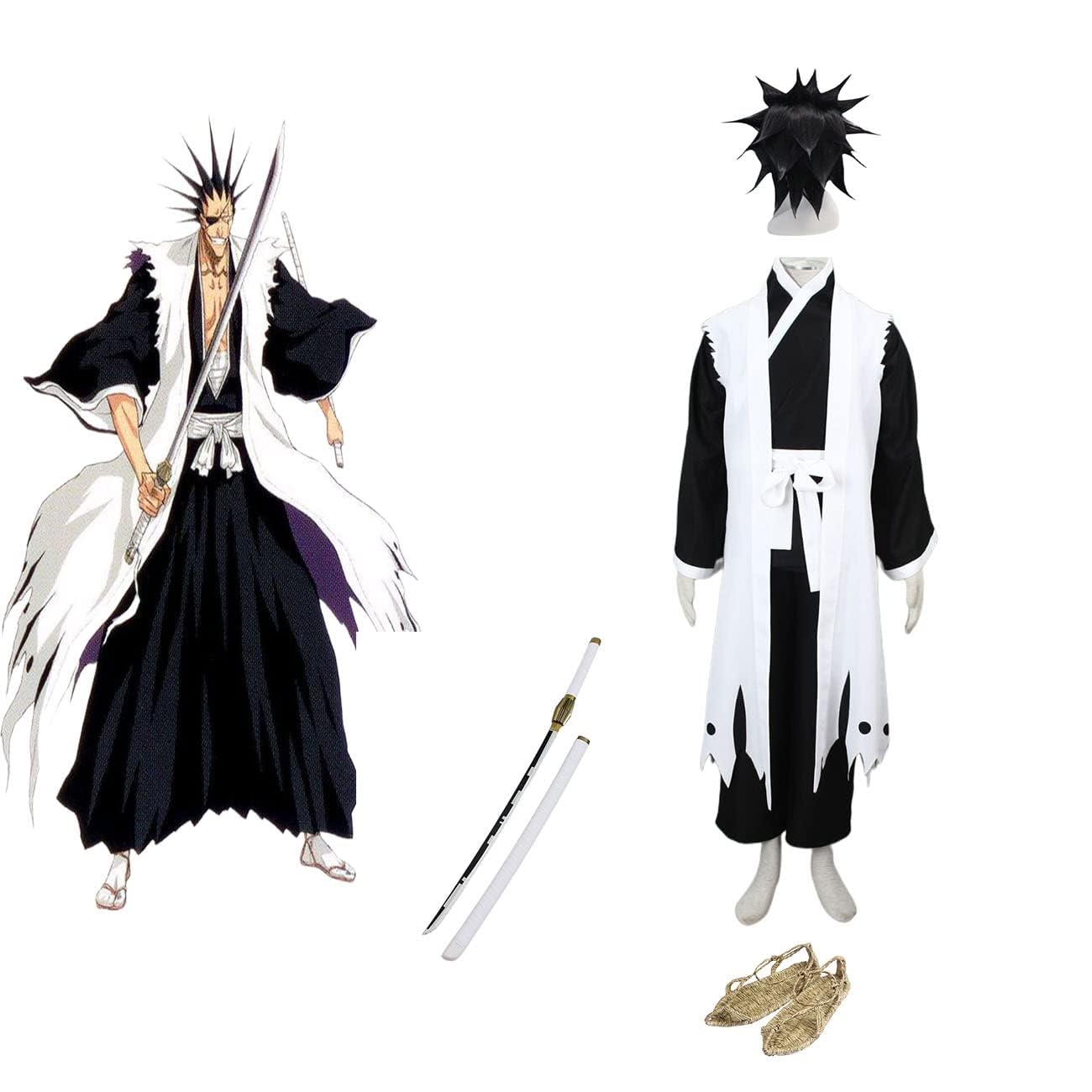 Amazon | [YAYANA] 更木 剣八／ざらき けんぱち コスプレ最新衣装 隊長