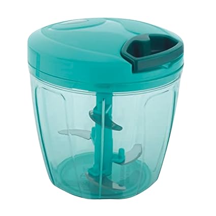 DHRUV 2 in 1 Plastic Manual Vegetable Chopper for Kitchen, Vegetable Fruit Nut Onion Chopper,Vegetable Cutter for Kitchen, Onion Chopper, Onion Cutter (Multi Colour)