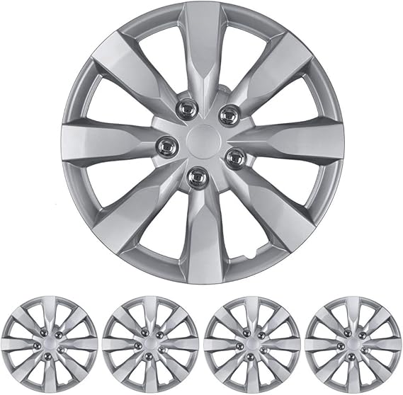 16" Inch Hubcaps Set of 4 Automotive Wheel Tire Covers Accessories