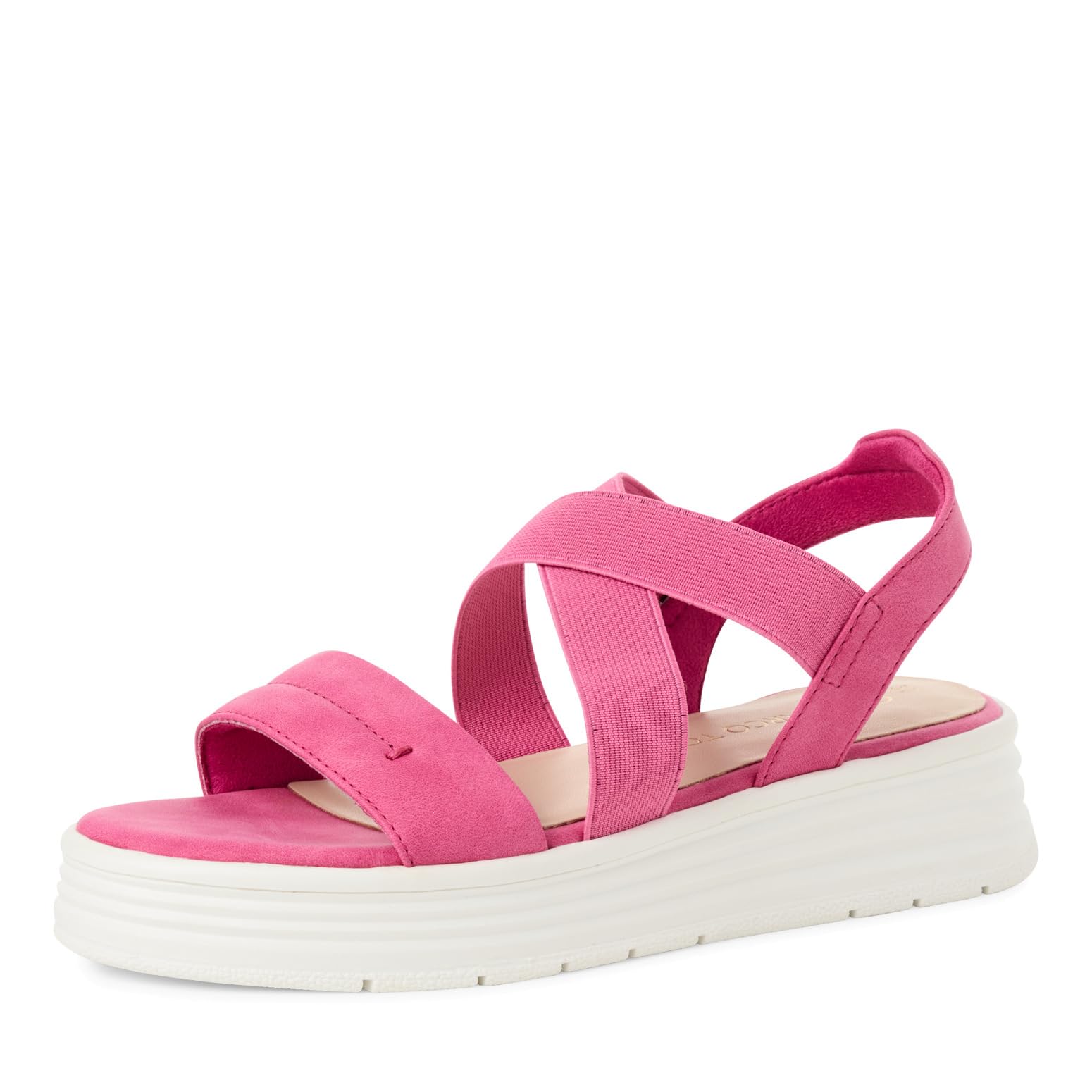 MARCO TOZZI Women's 2-28707-44 Sandals, Pink, 7 UK