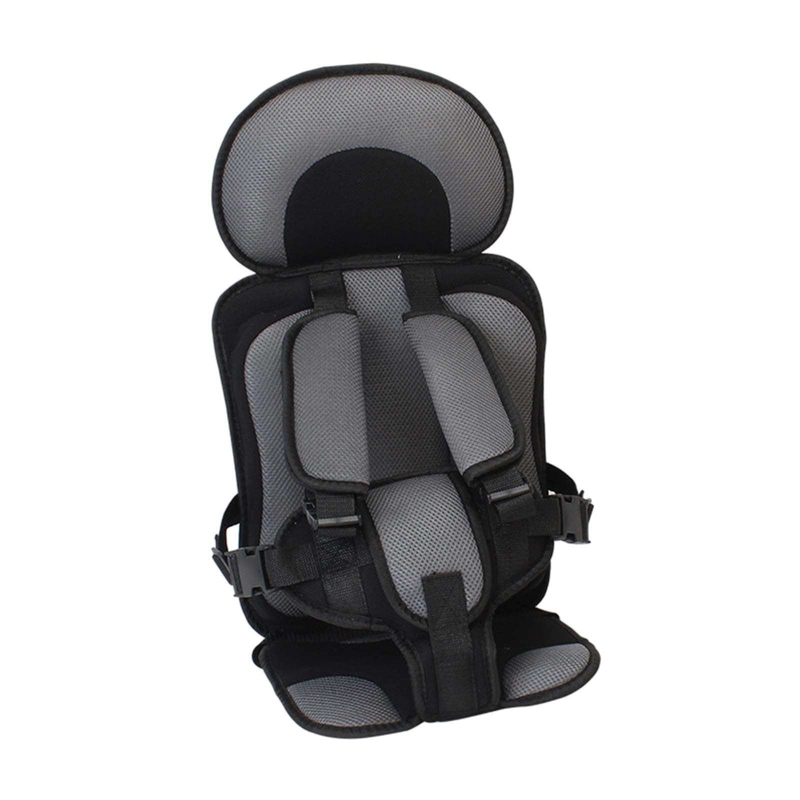 CALANDIS™ Baby Car Seat Cushion Support Travel Harness Seat Children Car Cushions Gray and Black | Seat Liners | Stroller Accessories | Strollers & Accessories-image-26