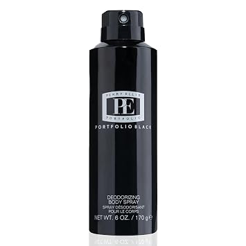Perry Ellis Portfolio Black Mens Body Spray