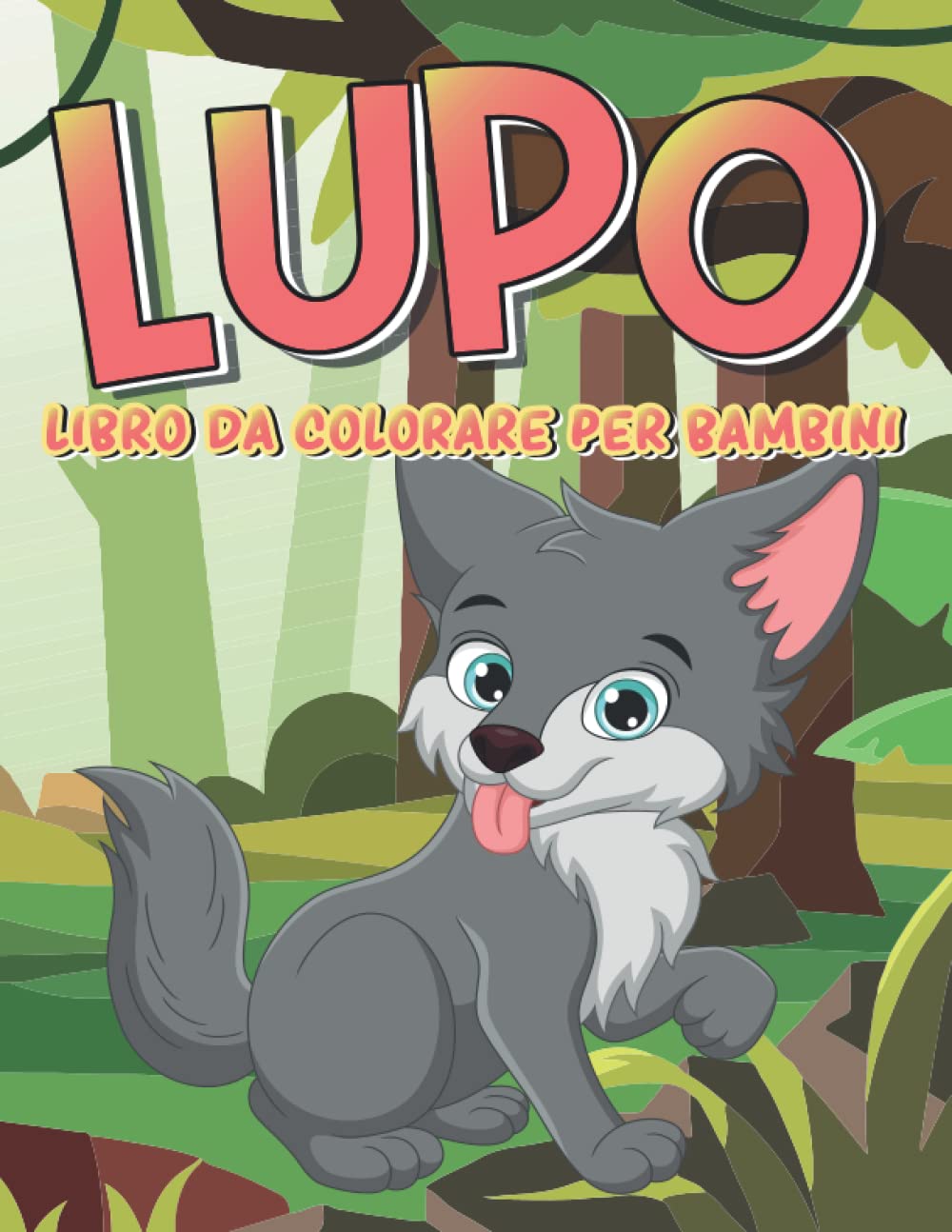 JMIMO Portachiavi con lupo per ragazze, regalo per amanti solo una ragazza che ama i lupi, Argento, Taglia unica, Moderno