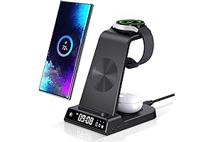 Reloj Flip Wireless Fast Charging Stand