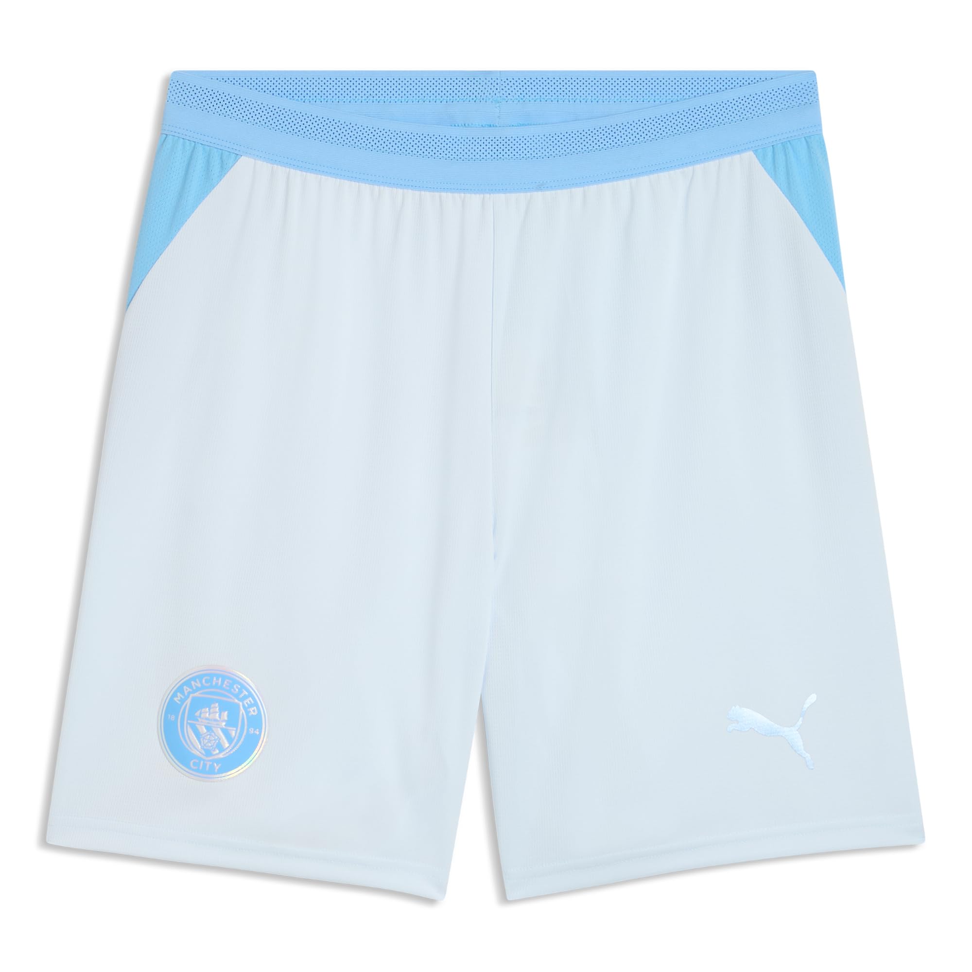 '26-'27 Man City Home Shorts (Icy ) Polyester Manchester City Made By: Puma Men's Blue Large