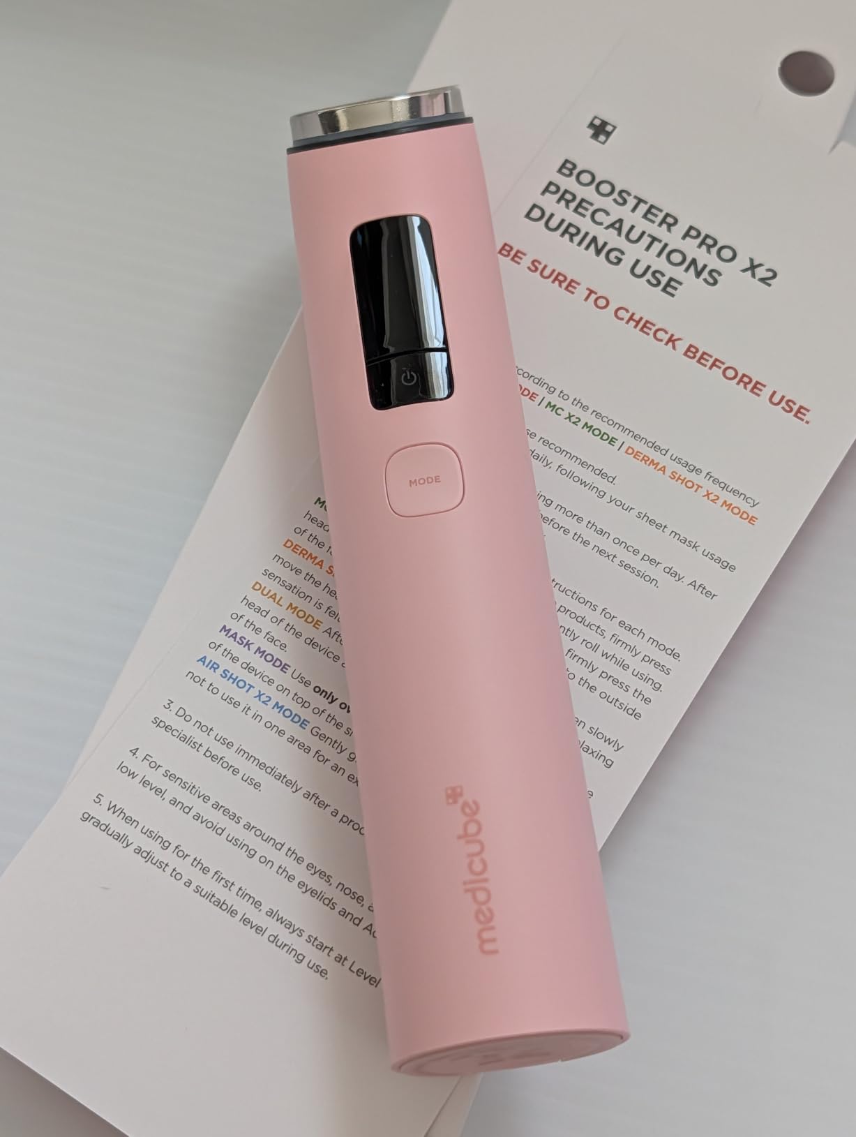 Reviewer skincare setup