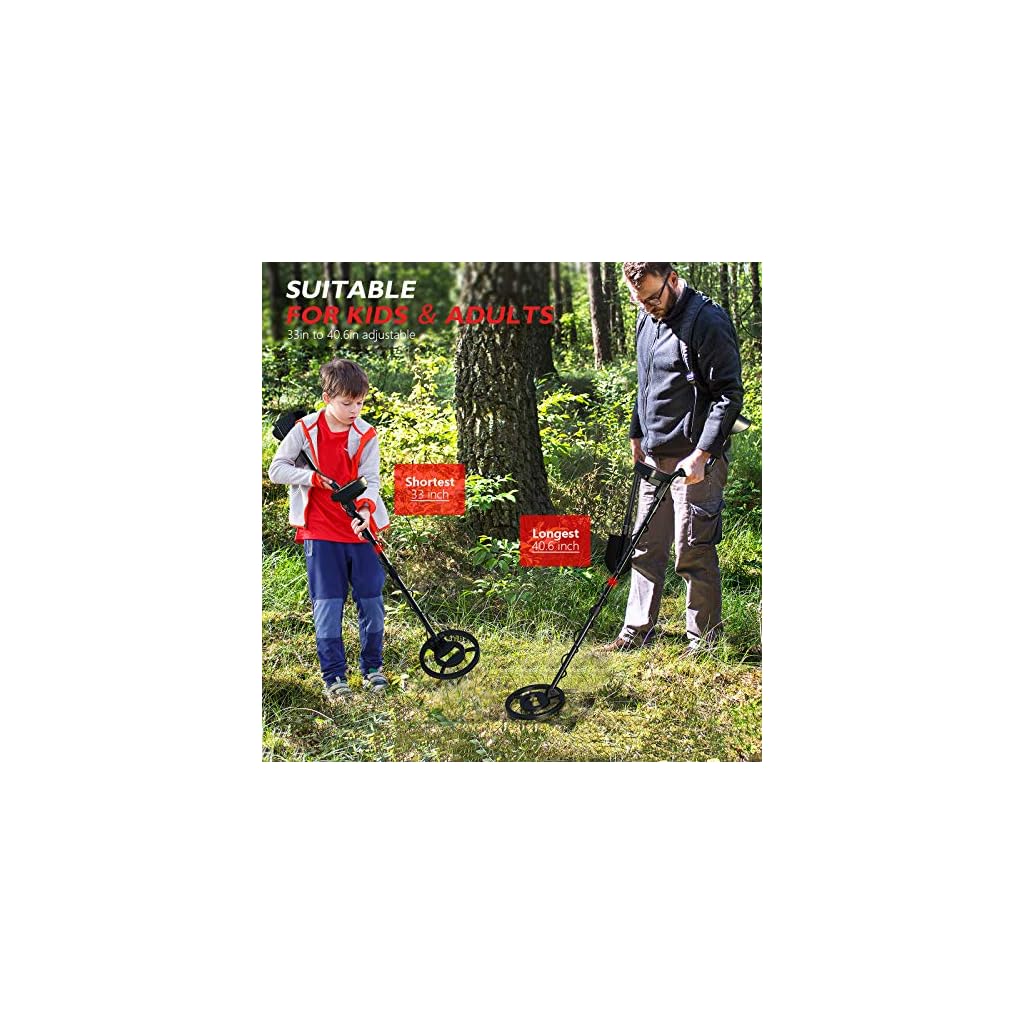 Metal Detectors for Adults, IP68 Waterproof Metal Detector, High