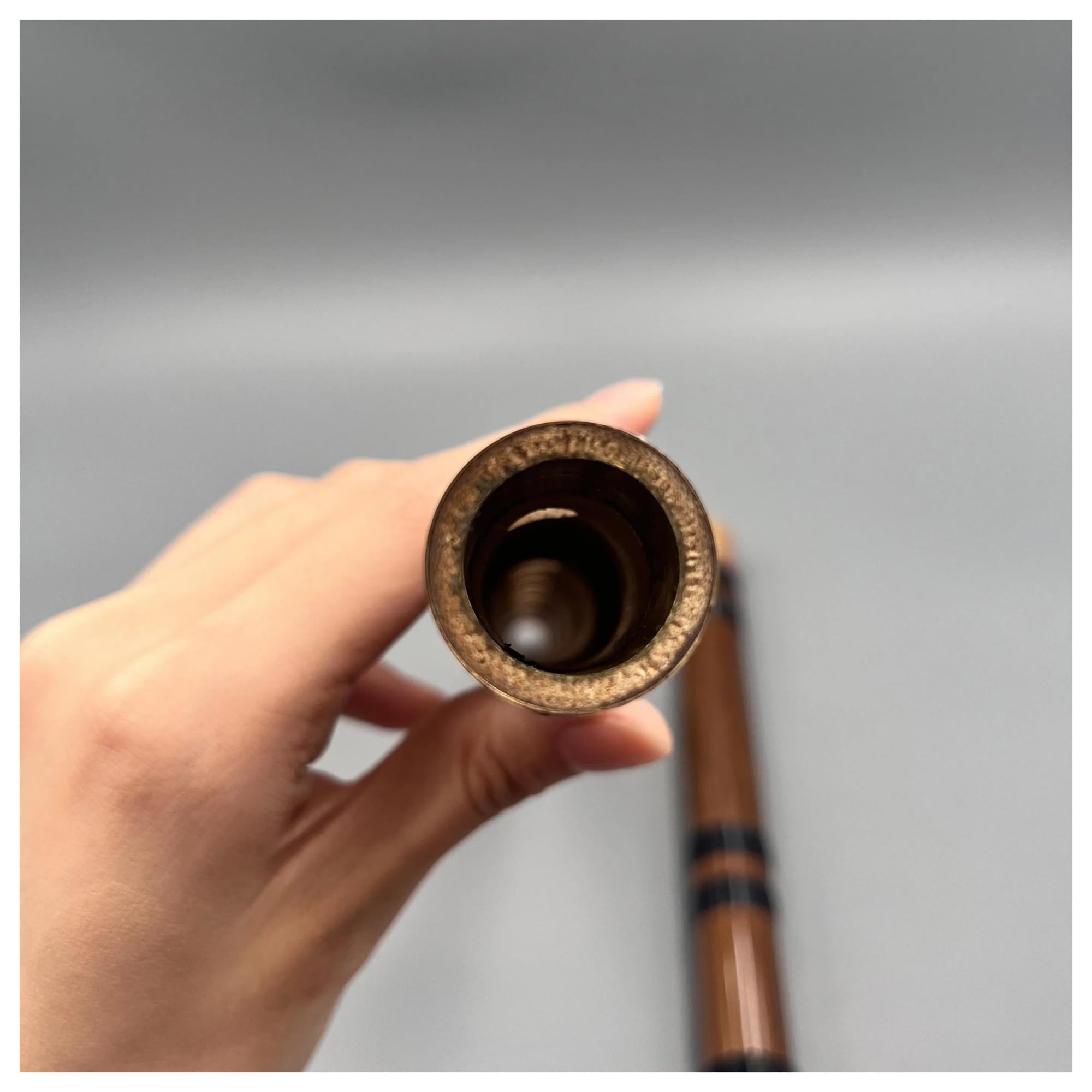 G Tonart Bambusflöte Messing 2 Abschnitte Geeignet Für Anfänger Holzblasinstrument Professionelle Bambusflöte Traditionelles Instrume