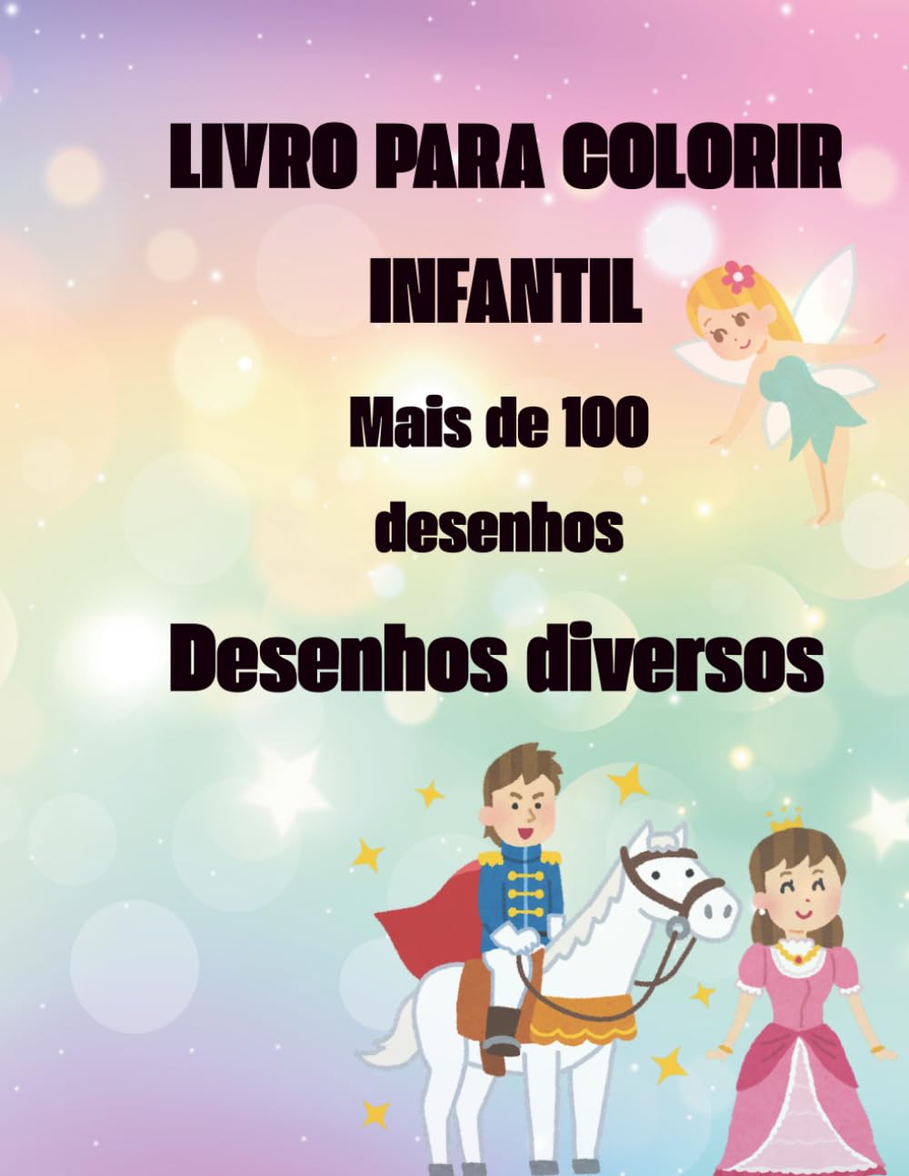 Livro para Colorir Infantil: Desenhos Variados