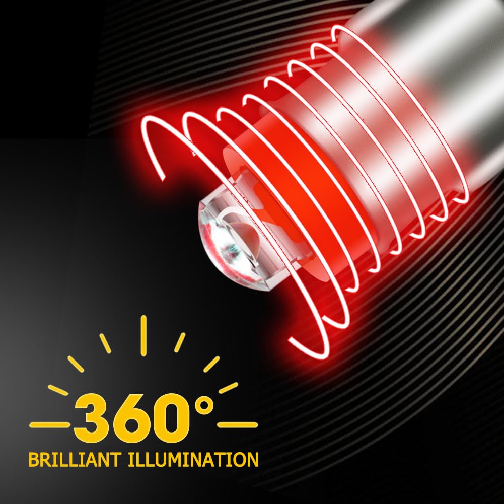 Lampadine LED BA7S Per Cruscotto Auto - 4 Pezzi, 12V, Bianco, 50LM, Terra Negativa - Foto 12