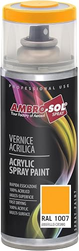 Ambro-Sol - Mehrzweck Acryllack Spray V4001007, Hochglanzfarbe für Innen und Auß