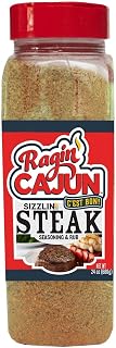 Ragin' Cajun Sizzlin' Steak 24oz Cajun Seasoning & Rub - Food Service - 1 Unit - Seasoning