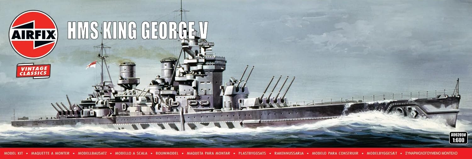 Amazon | エアフィックス 1/600 ヴィンテージ イギリス HMS キング