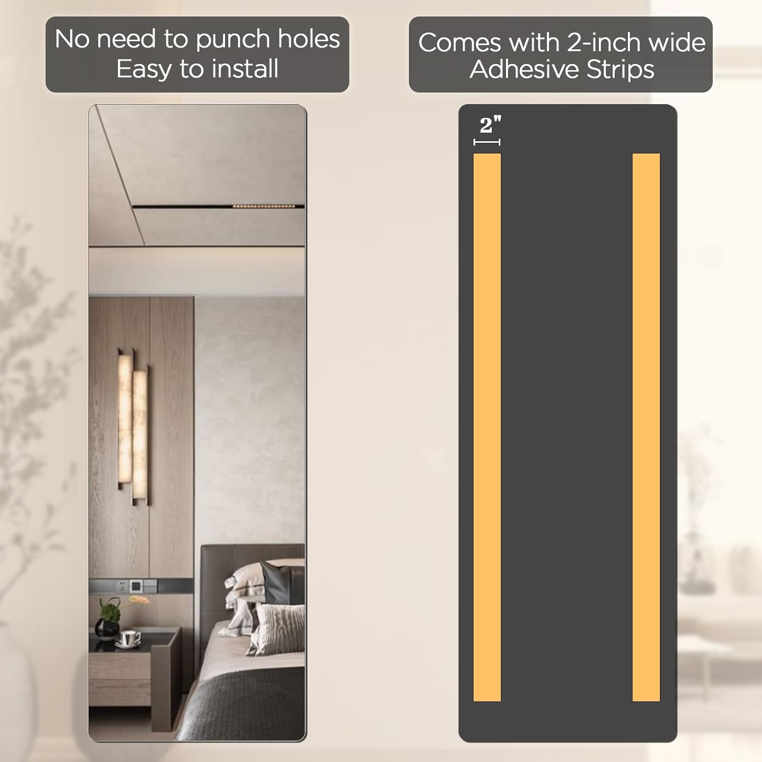 Transform Your Space: iCAGY Acrylic Full Body Mirror Review