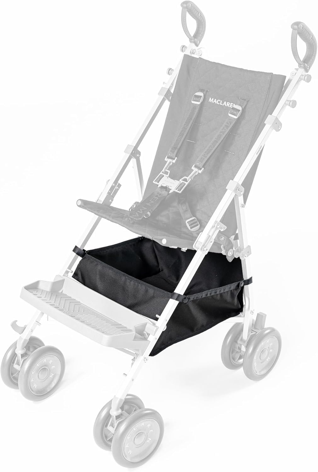 Maclaren Major Elite Shopping Basket (Black)
