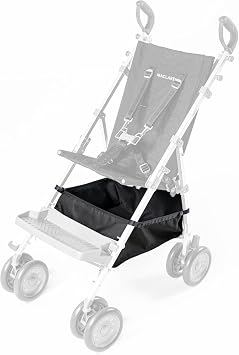 Maclaren Major Elite Shopping Basket, Fits Major Elite Special Needs Pushchair Black