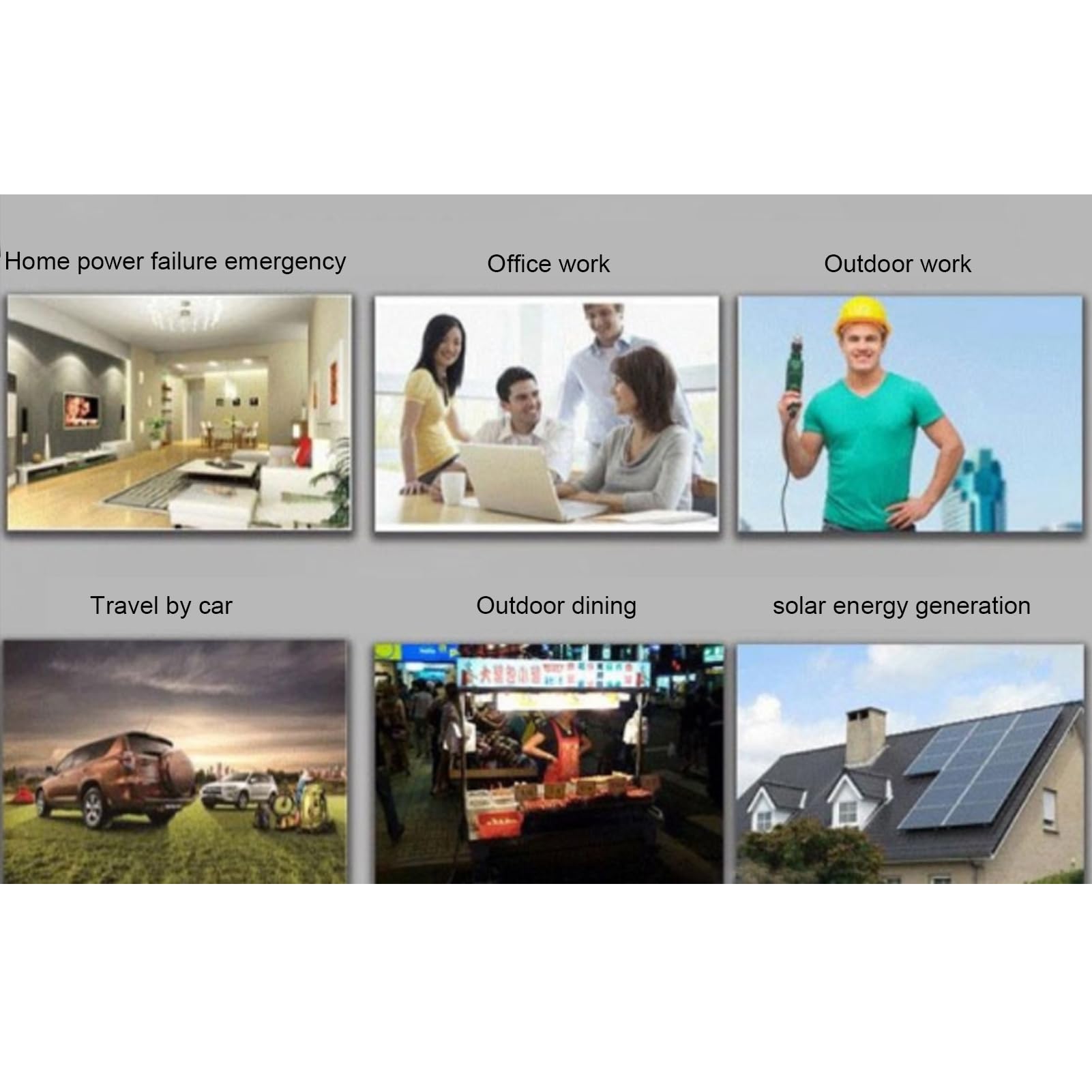 Hyuduo Inverter Solare per Auto in Lega di Alluminio 3000W DC12V a AC110V 220V Doppia Tensione con Indicatore Luminoso per Uso Domestico di Energia Solare Ed Eolica