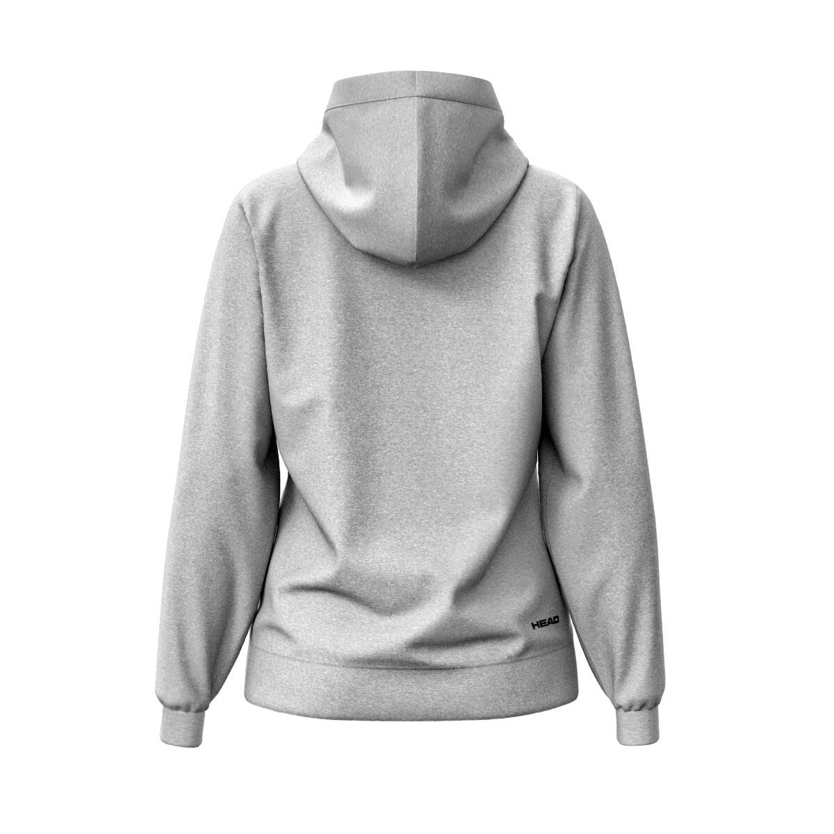 Club Original Hoodie Damska Szara Melanż, Szary Melanż, XL