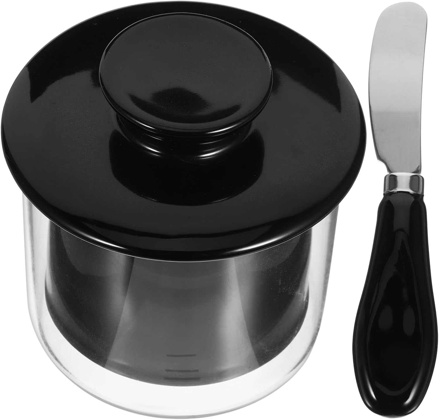 1set Ceramic Butter Keeper Jar with Cutter Elegant Storage for Butter and Cheese Minimalist Design for Fresh Dairy Products for Kitchen Use