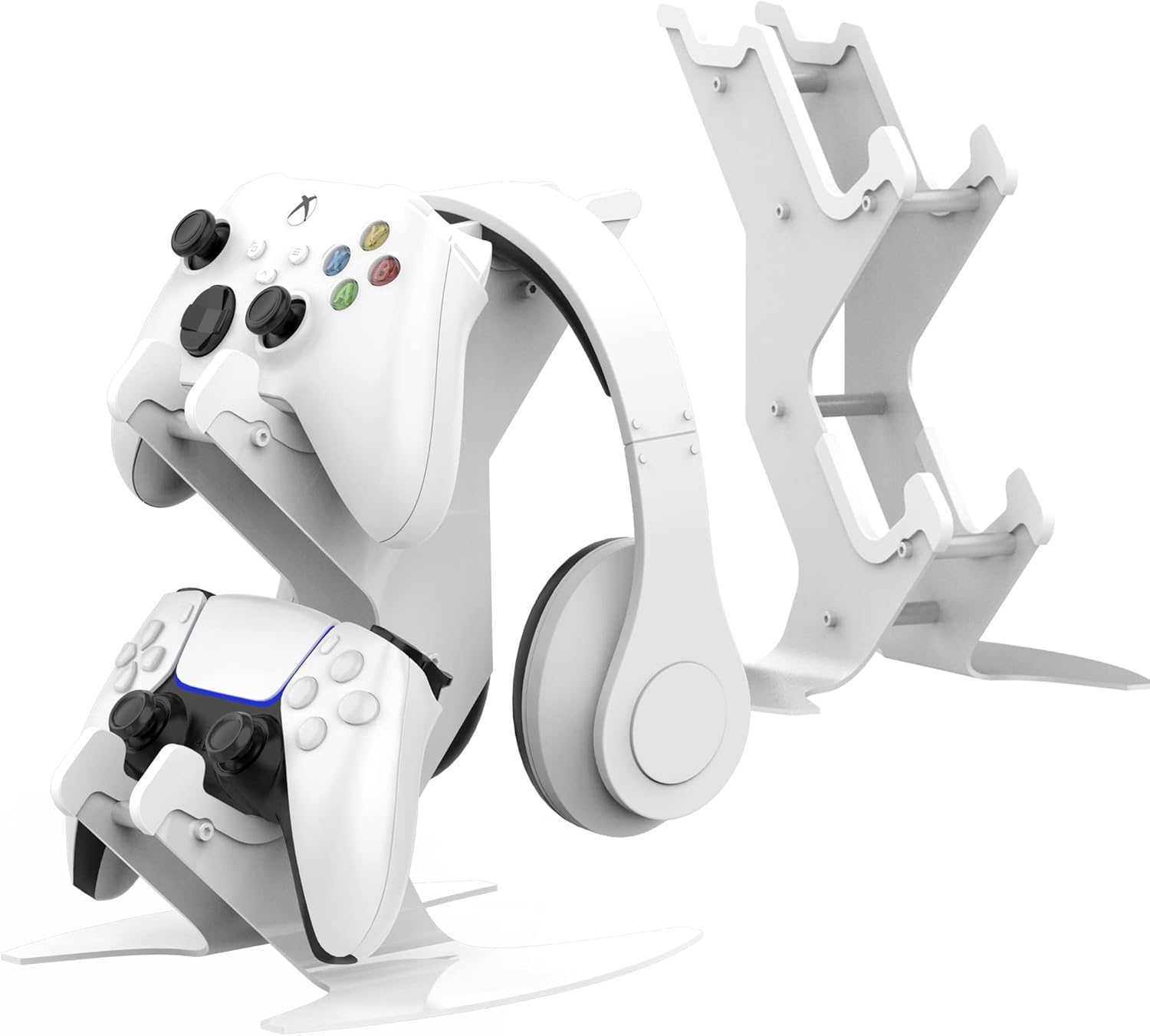 DOYO Controller Holder Stand Universal Metal Material Game Controller Headset Stand Controller Accessories for Gamepad of PS5 Xbox
