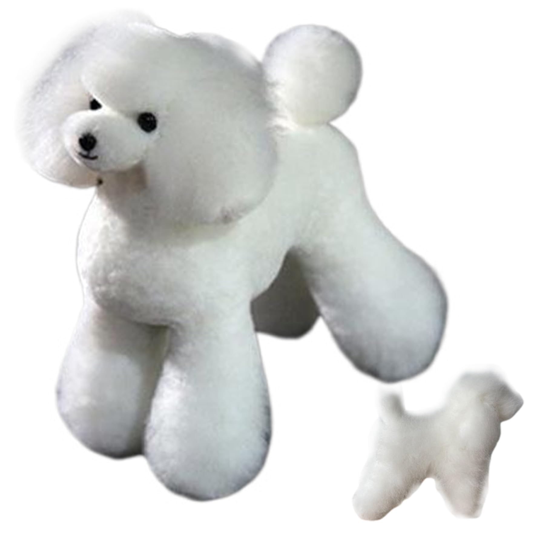 Kalastussaari Teddybear Model Dog Kit,Dog Wig for Wrapping,Soft Thickened Dog Hair,Grooming Practice Tool for Groomers Professional(No Model)